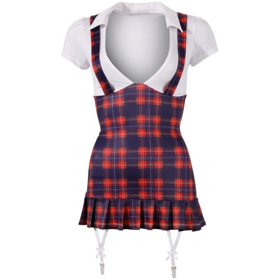 MINI ABITO PER TRAVESTIMENTO DA SEXY SCOLARETTA