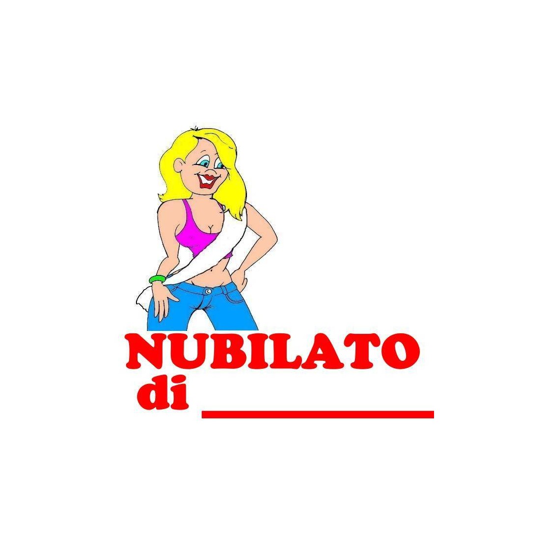 FASCIA SCHERZOSA ADDIO AL NUBILATO DI...