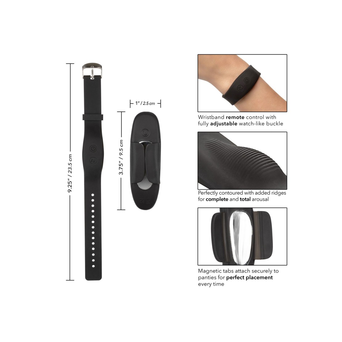 VIBRATORE CLITORIDEO PER SLIP CON TELECOMANDO...