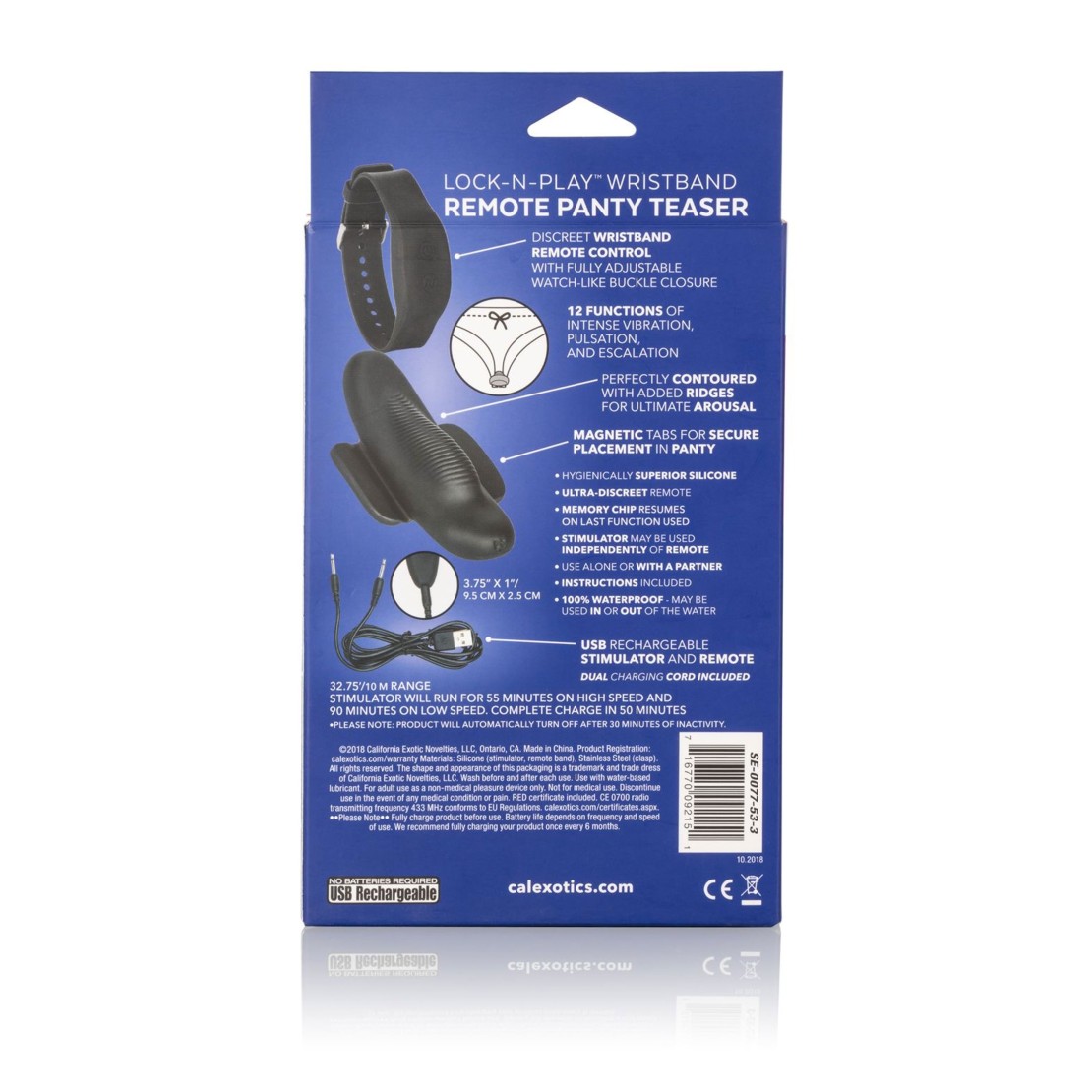 VIBRATORE CLITORIDEO PER SLIP CON TELECOMANDO...