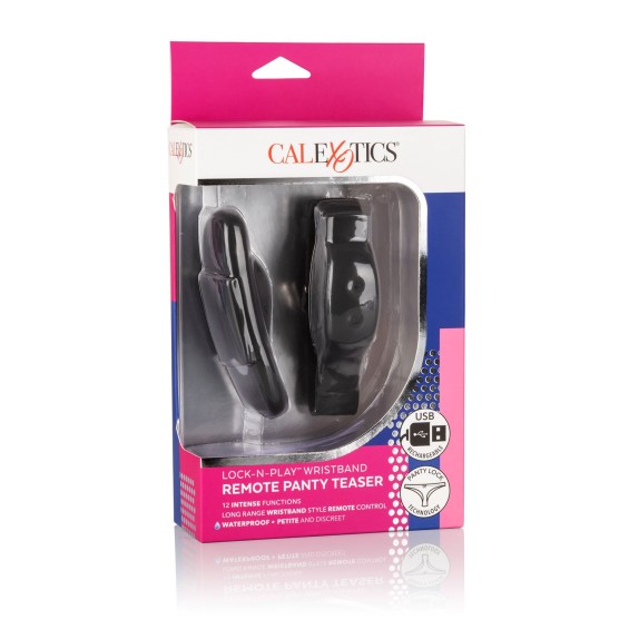 VIBRATORE CLITORIDEO PER SLIP CON TELECOMANDO DA POLSO SEX TOY PER DONNA