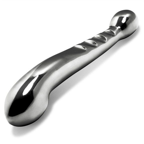 DILDO IN ACCIAIO SEX TOY PER MASSAGGIO PROSTATICO E PUNTO G