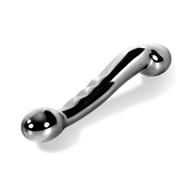 DILDO IN ACCIAIO SEX TOY PER MASSAGGIO PROSTATICO E PUNTO G 2