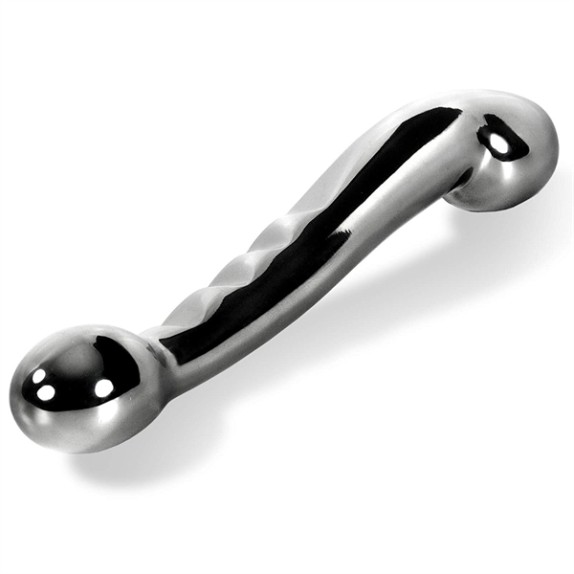 DILDO IN ACCIAIO SEX TOY PER MASSAGGIO PROSTATICO E PUNTO G