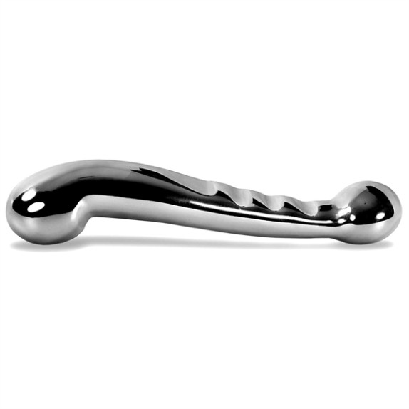 DILDO IN ACCIAIO SEX TOY PER MASSAGGIO PROSTATICO E PUNTO G