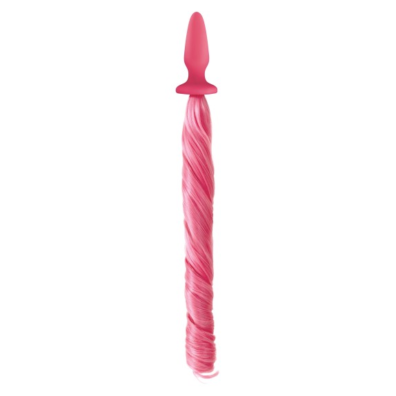 TAPPO-PLUG ANALE IN SILICONE CON CODA UNICORN TAILS