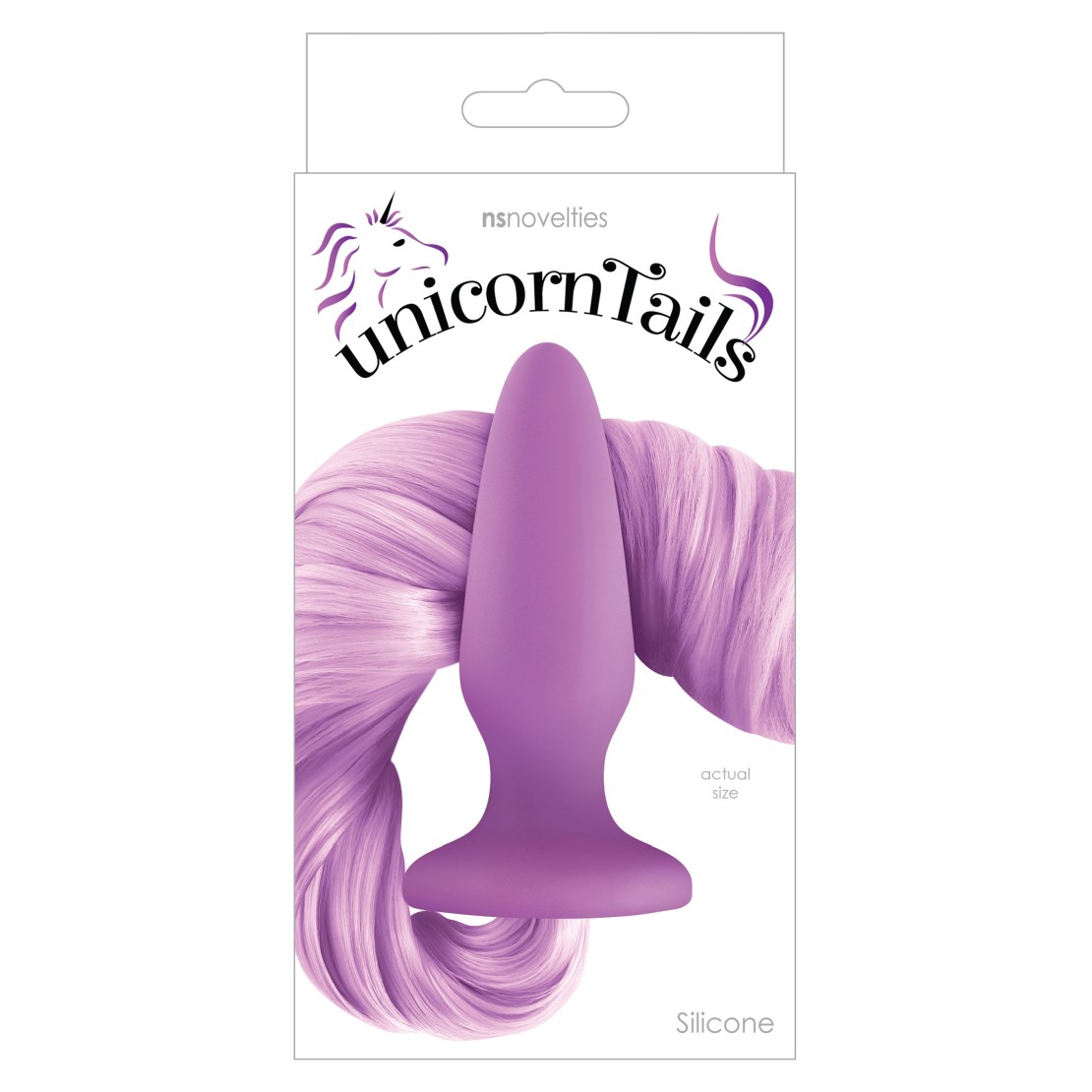 TAPPO-PLUG ANALE IN SILICONE CON CODA UNICORN...