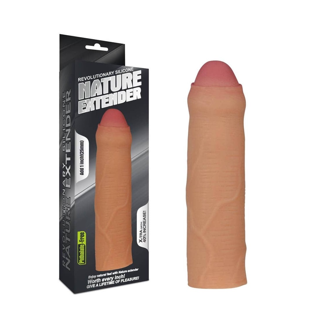 PROLUNGA PER PENE REALISTICA UNCUT REGOLABILE...