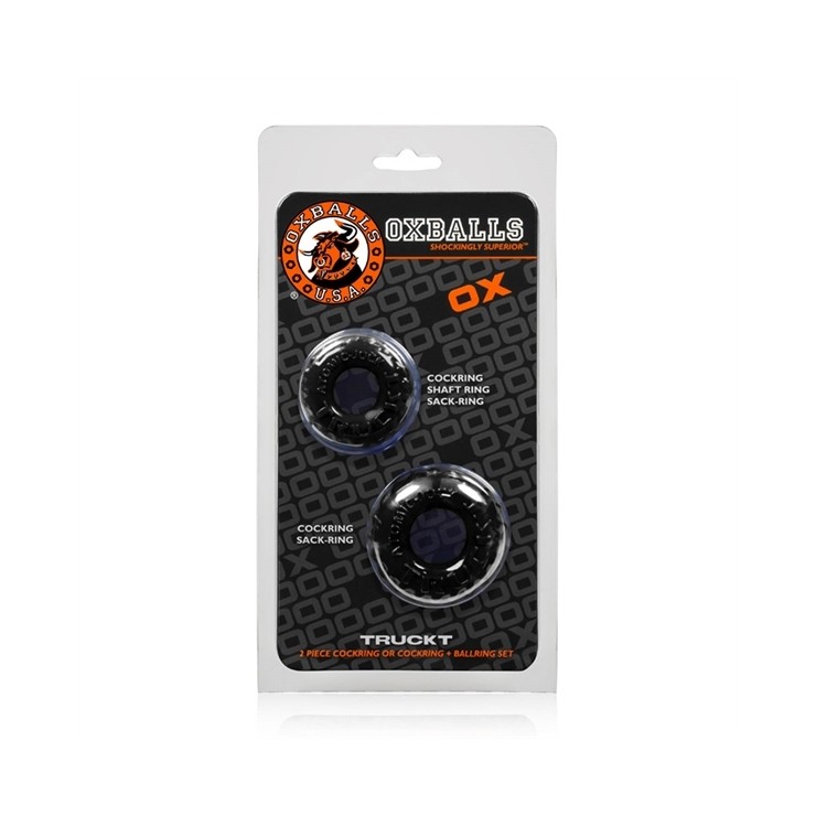 SET DI DUE ANELLI PER PENE E TESTICOLI FLESSIBILI CON... 2