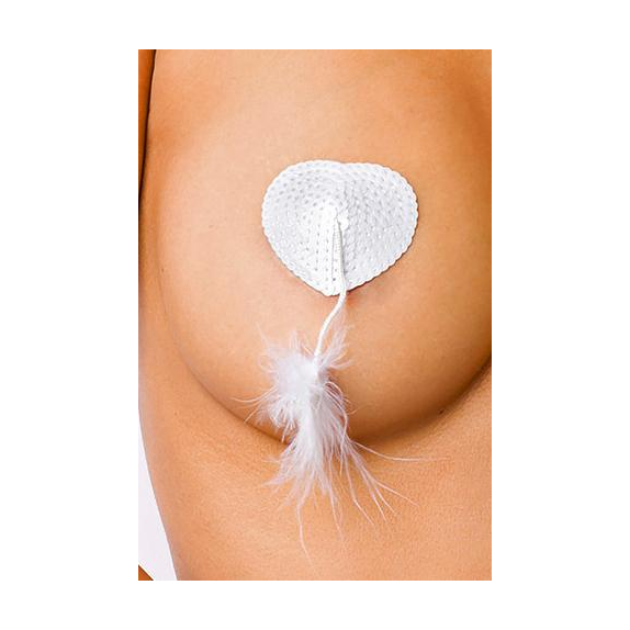 COPRICAPEZZOLI A CUORE SEXY PER DONNA CON PAILLETTES
