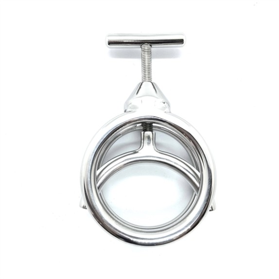 STRINGI TESTICOLI E PENE CON VITE IN ACCIAIO SEX TOY SADOMASO