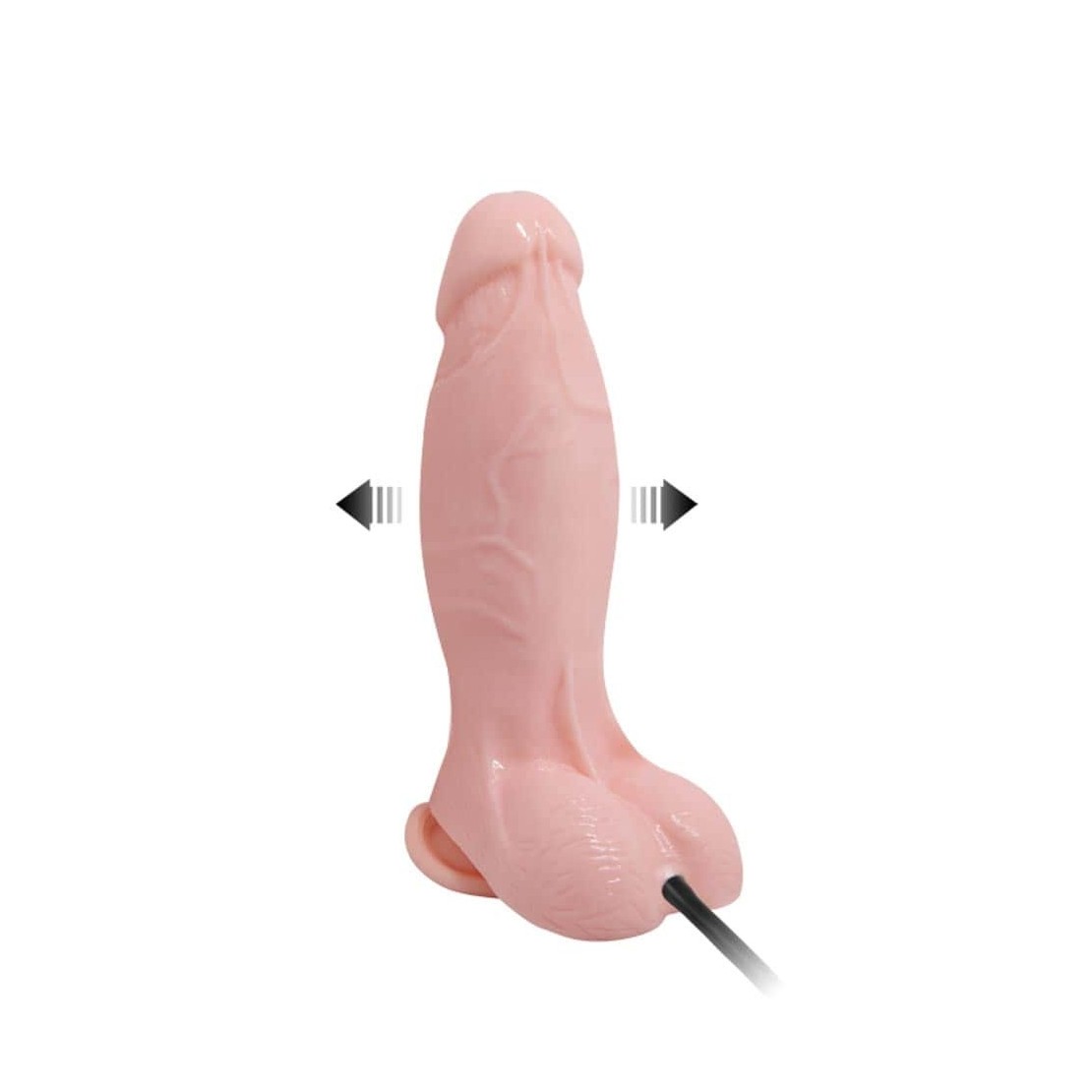 FALLO GONFIABILE REALISTICO SEX TOY CON VENTOSA