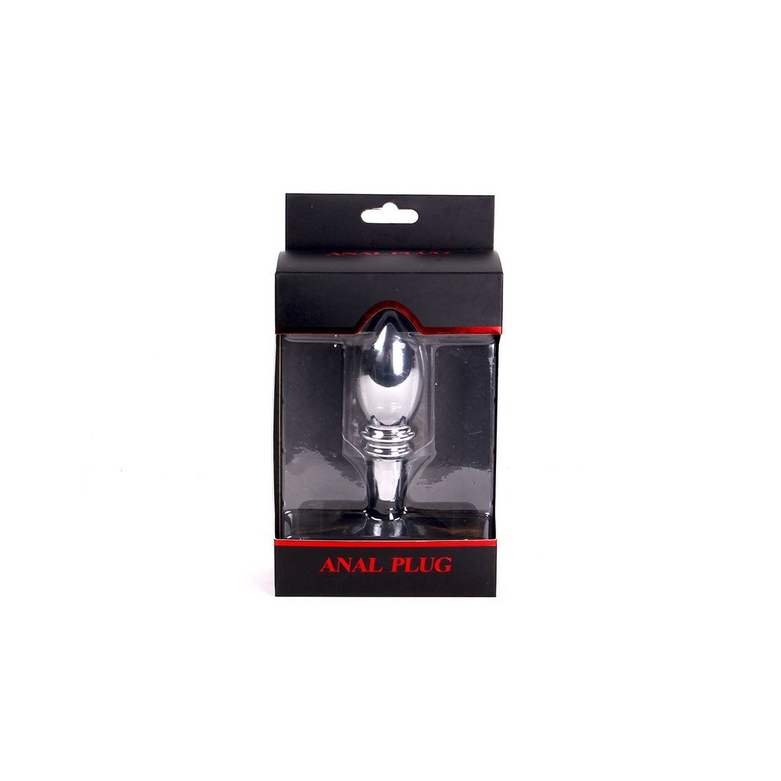 TAPPO-PLUG ANALE IN METALLO SEX TOY CON VENTOSA