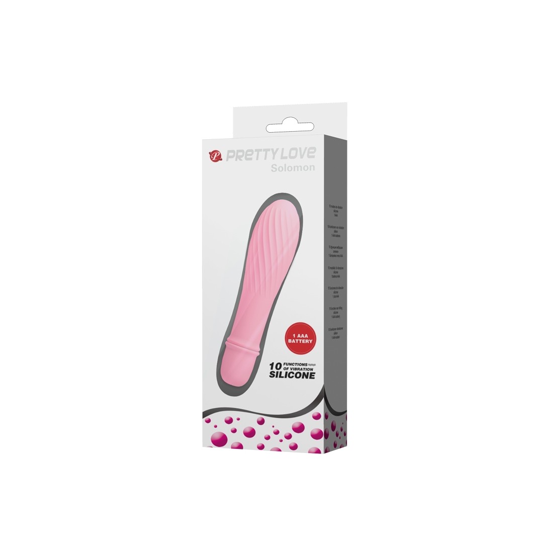 MINI VIBRATORE VAGINALE CON RILIEVI SEX TOY...