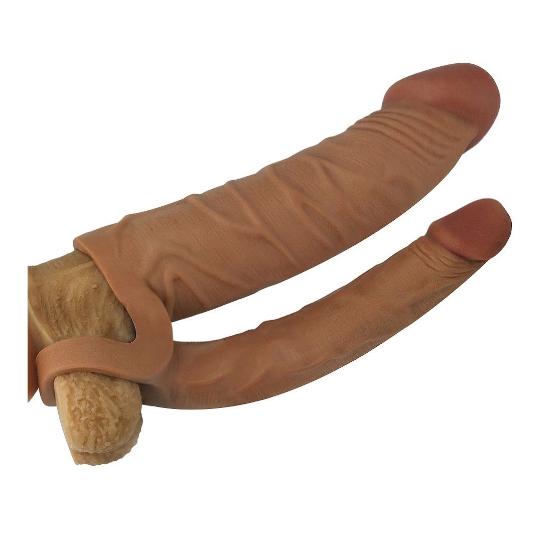 PROLUNGA PER PENE REALISTICA MORBIDA PER DOPPIA...