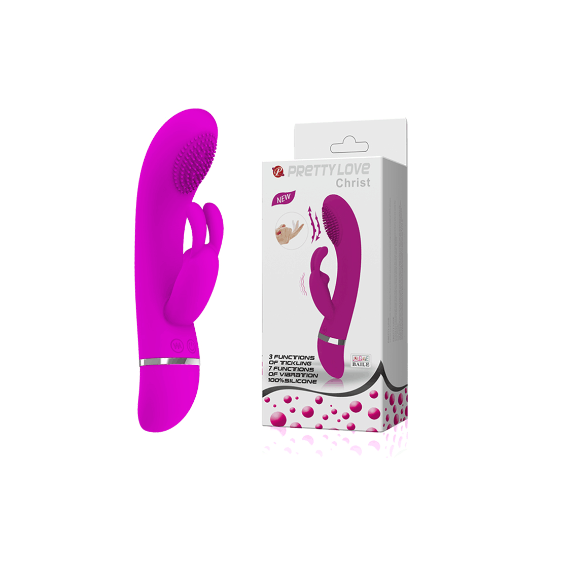 VIBRATORE RABBIT CON RICERCA PUNTO G IN...