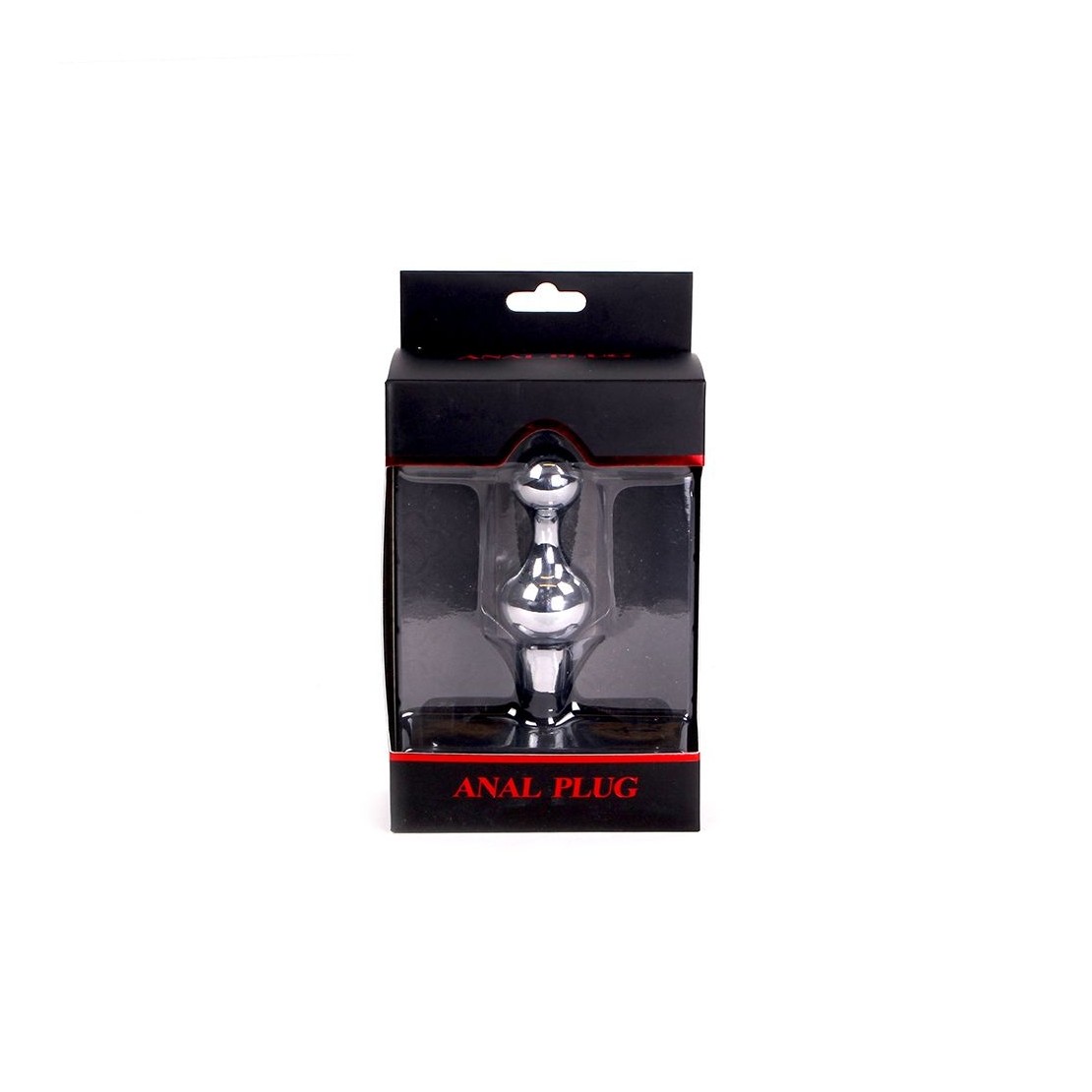 TAPPO-PLUG ANALE IN METALLO CON VENTOSA SEX TOY...