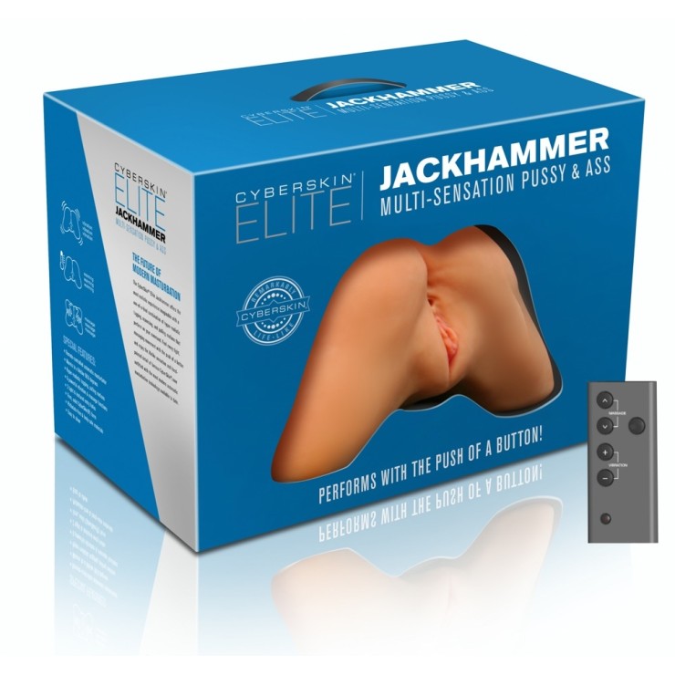 VAGINA E ANO BACINO REALISTICO SEX TOY JACKHAMMER