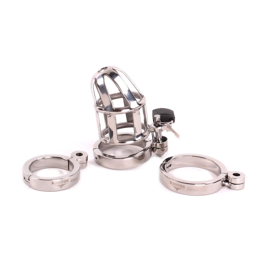 CINTURA DI CASTITA' PER UOMO IN ACCIAIO DELUXE