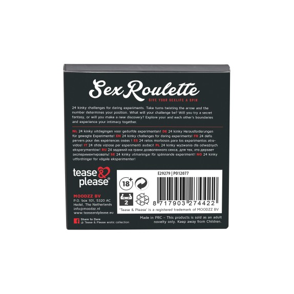 SEXY ROULETTE GIOCO DI COPPIA