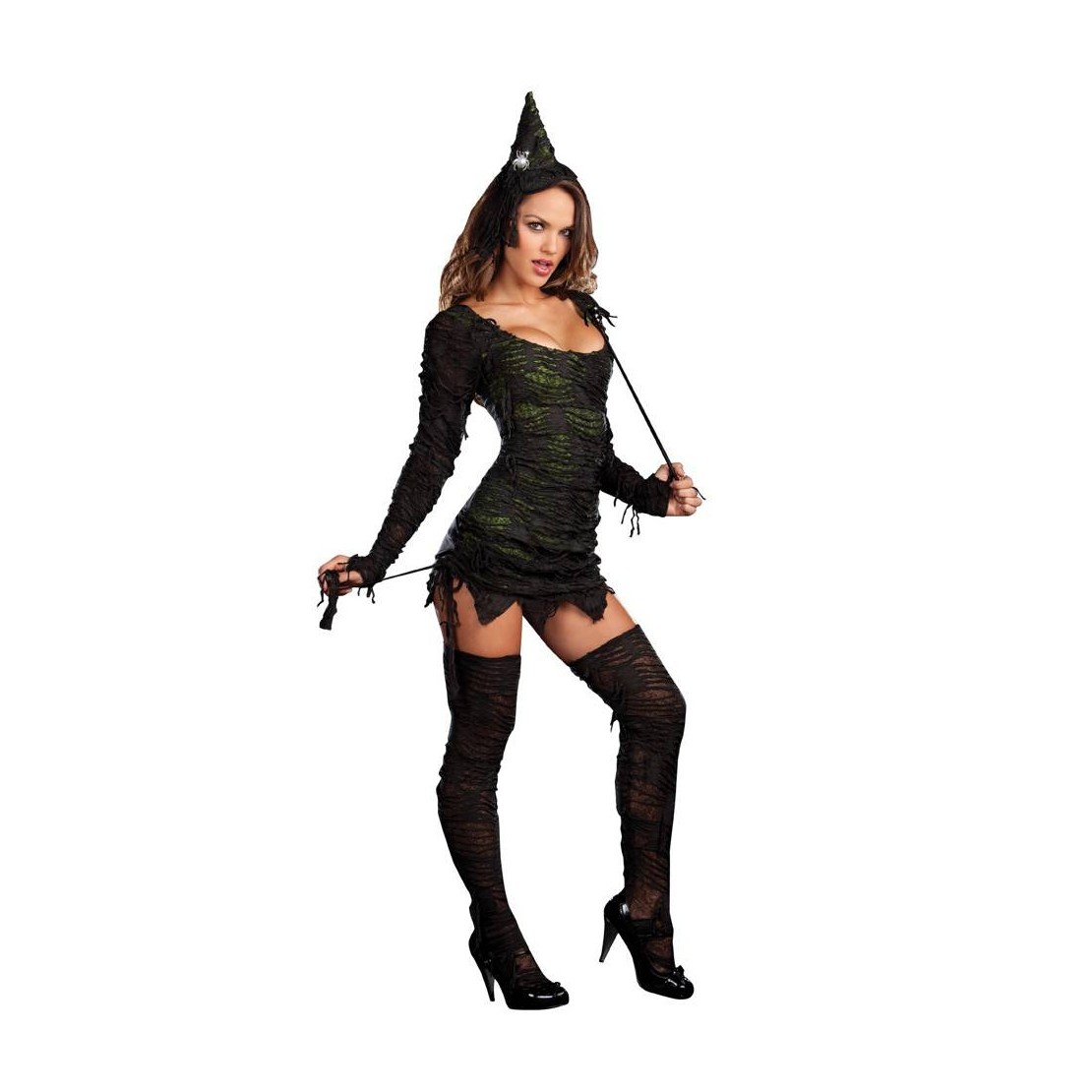 COSTUME PER DONNA SEXY STREGA HALLOWEEN
