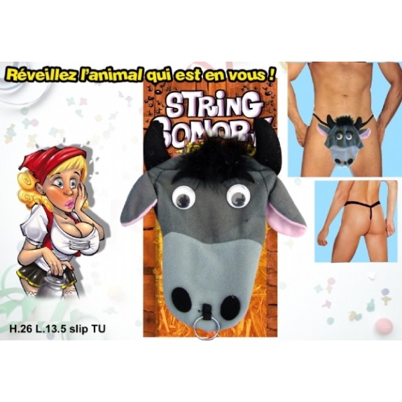 PERIZOMA SONORO SEXY PER UOMO ARTICOLO SCHERZOSO