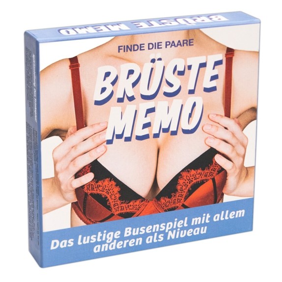 GIOCO DI CARTE SEXY MEMO CON SENO ARTICOLO SCHERZOSO