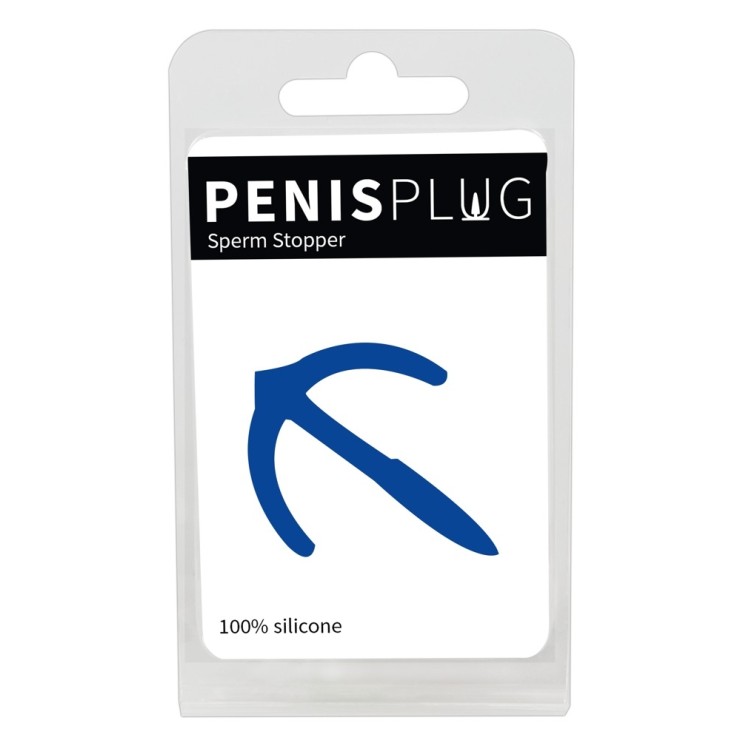 SPERMA STOPPER SEX TOY PENIS PLUG IN SILICONE