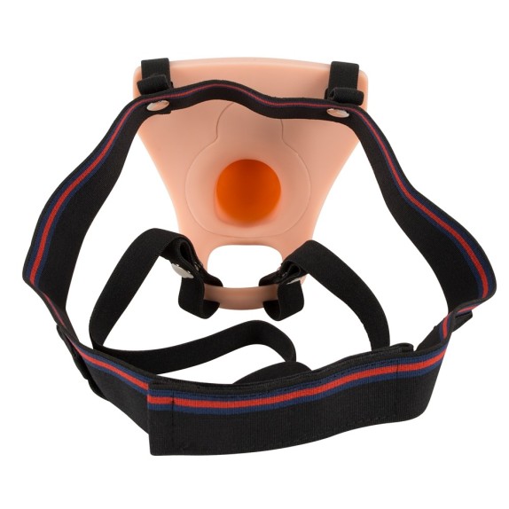 STRAP-ON APERTA PER UOMO SEX TOY VIBRANTE CON PROLUNGA