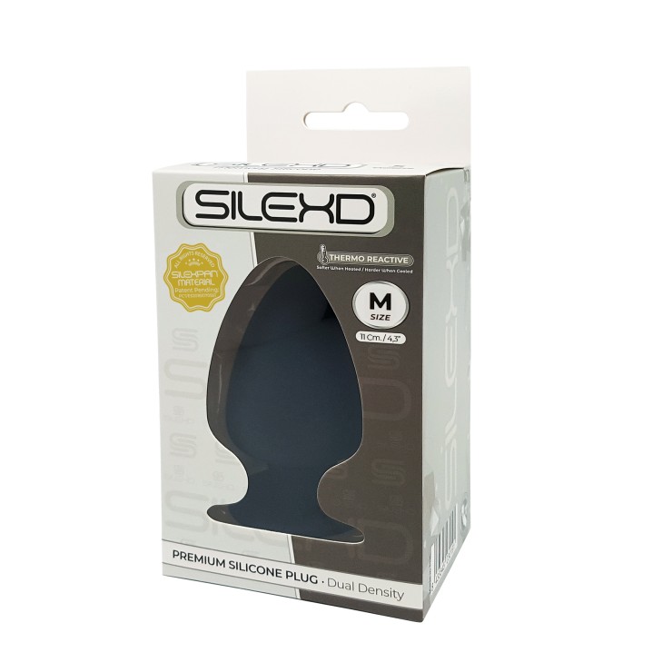 PLUG ANALE IN SILICONE MEMORY SEX TOY SILEXD 2