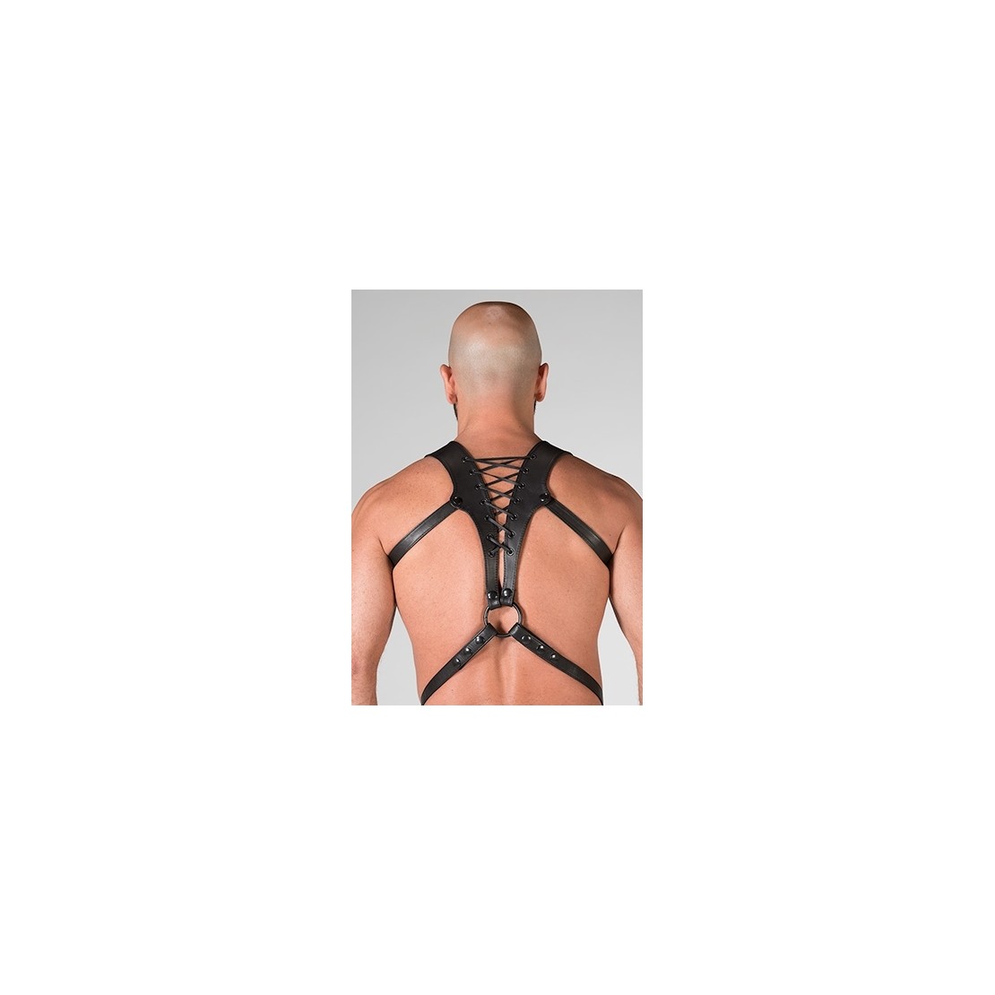 HARNESS SEXY PER UOMO REGOLABILE IN PELLE