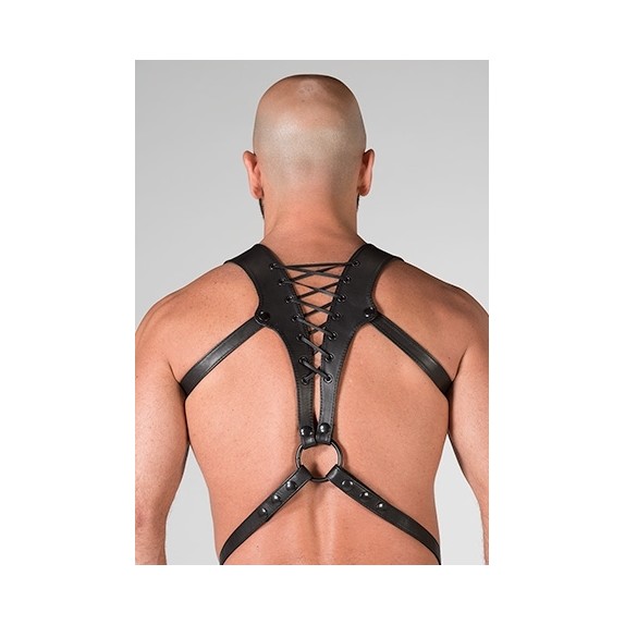 HARNESS SEXY PER UOMO REGOLABILE IN PELLE