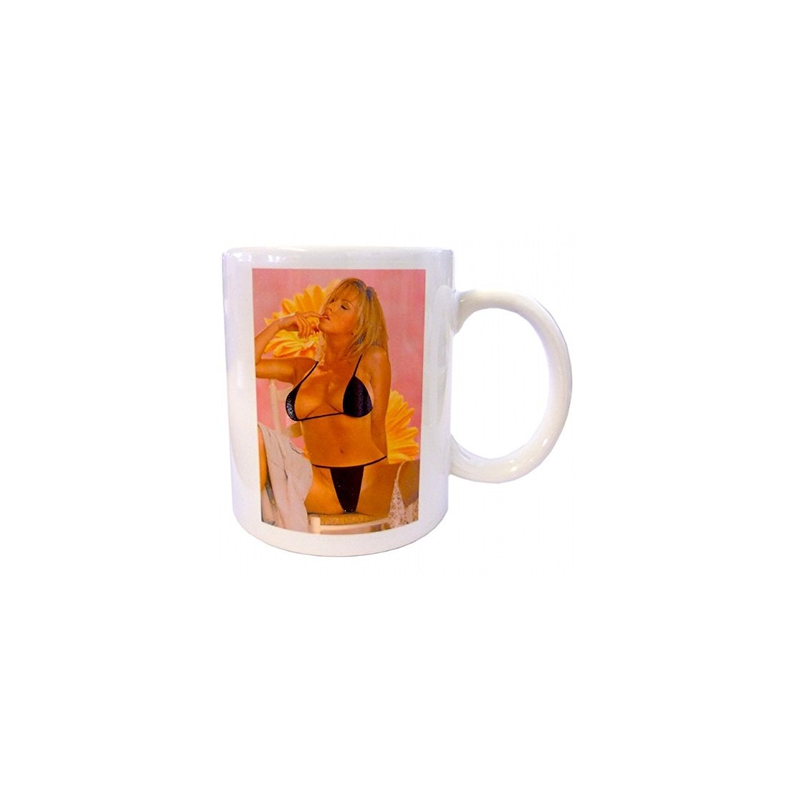 TAZZA SEXY ARTICOLO SCHERZOSO CON STREAP DONNA