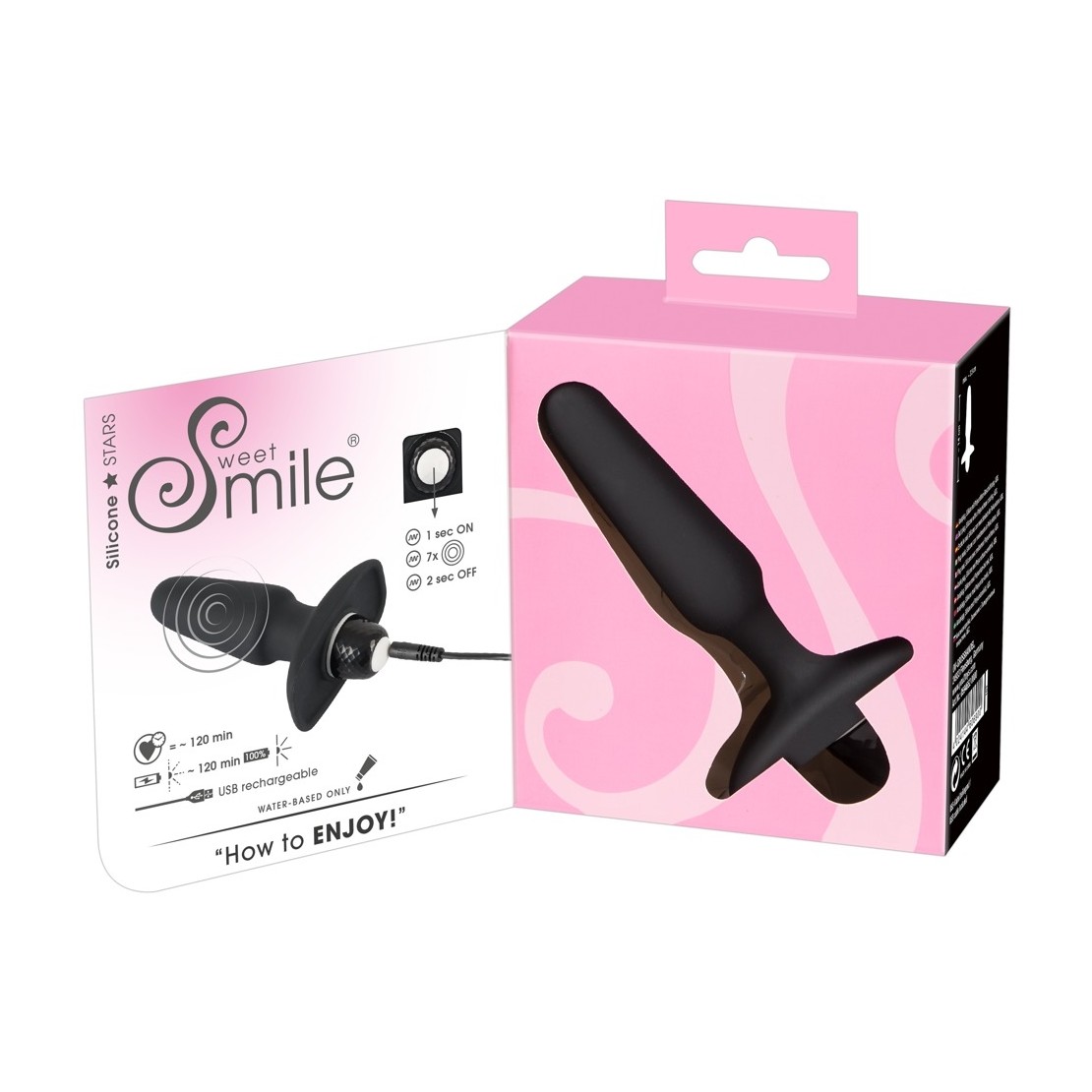 TAPPO ANALE IN SILICONE RICARICABILE SE XTOY...