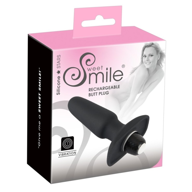 TAPPO ANALE IN SILICONE RICARICABILE SE XTOY SWEET SMILE