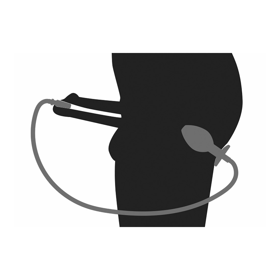 PLUG ANALE CON SONDA URETRALE INCORPORATA SEX...