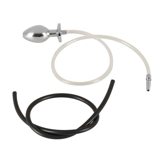 PLUG ANALE CON SONDA URETRALE INCORPORATA SEX TOY BDSM