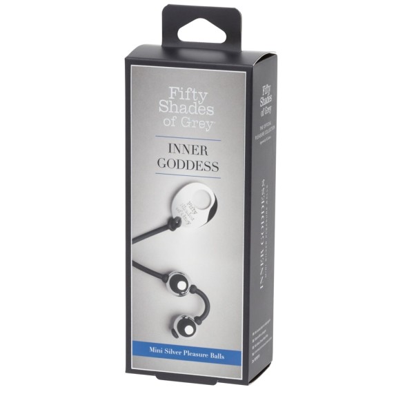 PALLINE ANALI IN METALLO SEX TOY 50 SFUMATURE DI GRIGIO