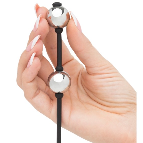 PALLINE VAGINALI PICCOLE IN METALLO SEX TOY 50 SFUMATURE DI GRIGIO