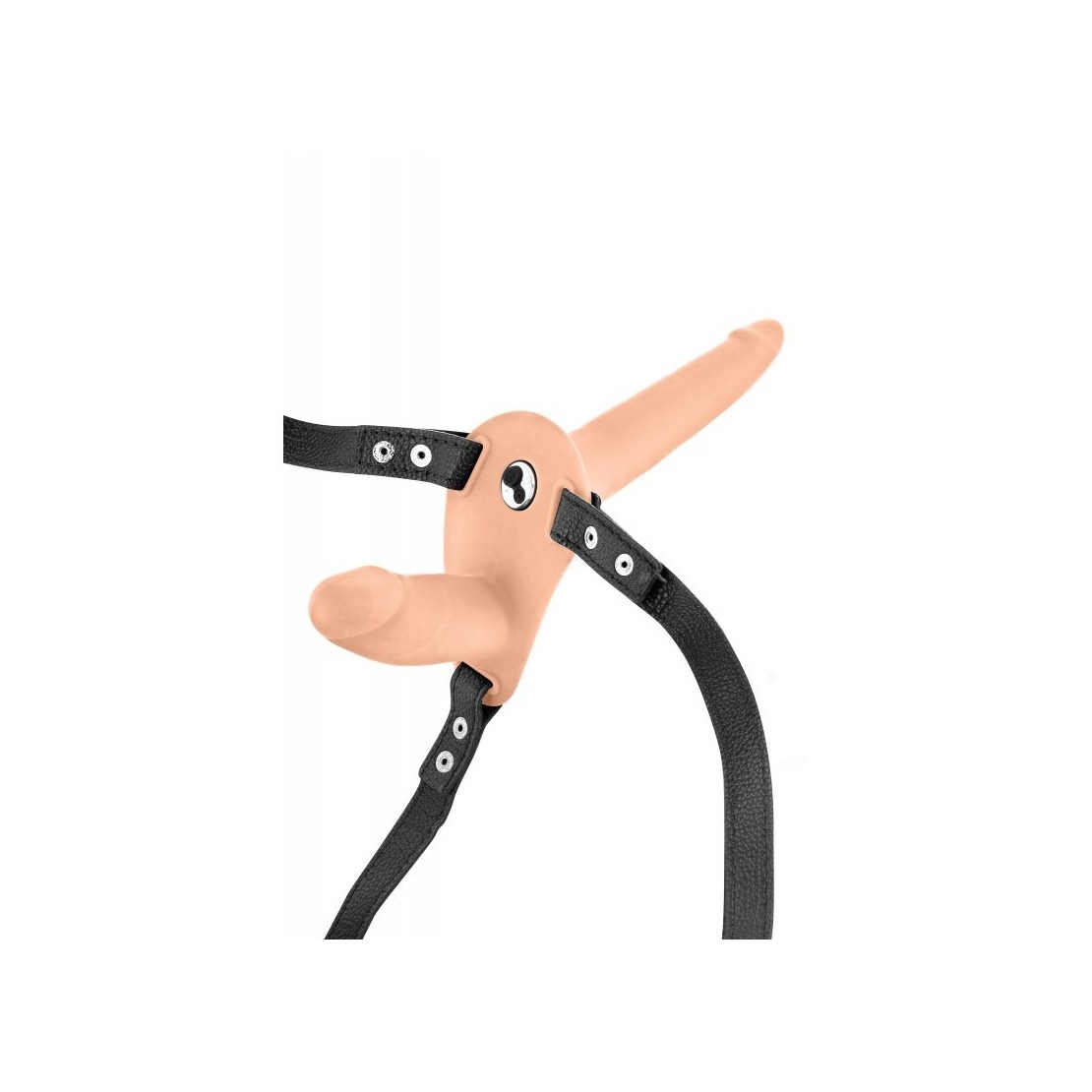 STRAP-ON DOPPIO VIBRANTE PER DONNA SEX TOY...