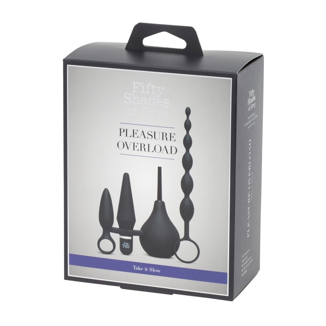 KIT QUATTRO SEX TOYS ANALI 50 SFUMATURE DI GRIGIO
