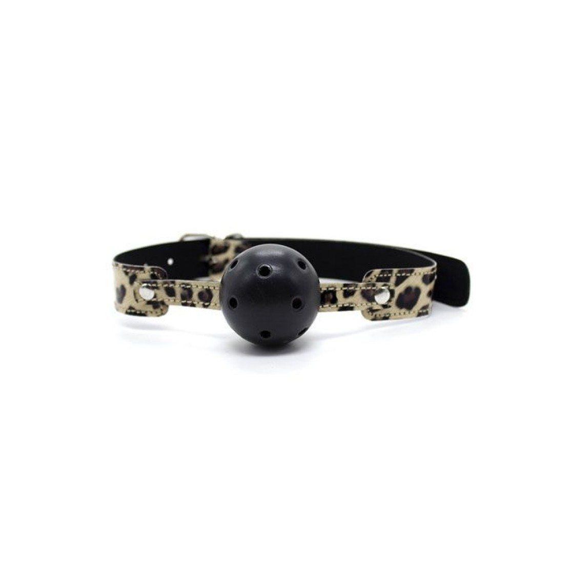 KIT BONDAGE 9 PEZZI LEOPARDATO