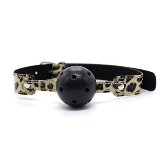 KIT BONDAGE 9 PEZZI LEOPARDATO