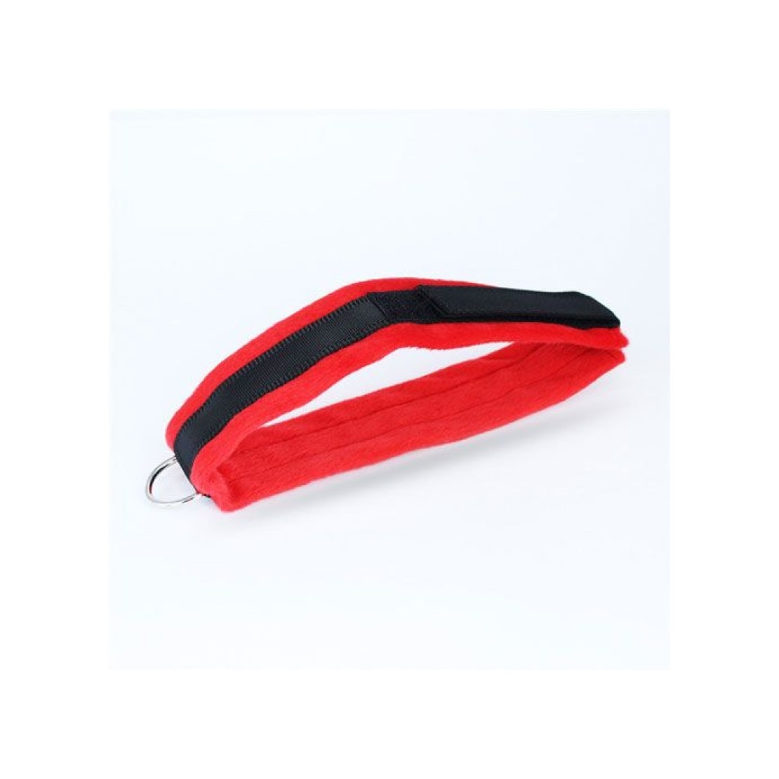 KIT BONDAGE DI 5 PEZZI CON PELUCHE ROSSO
