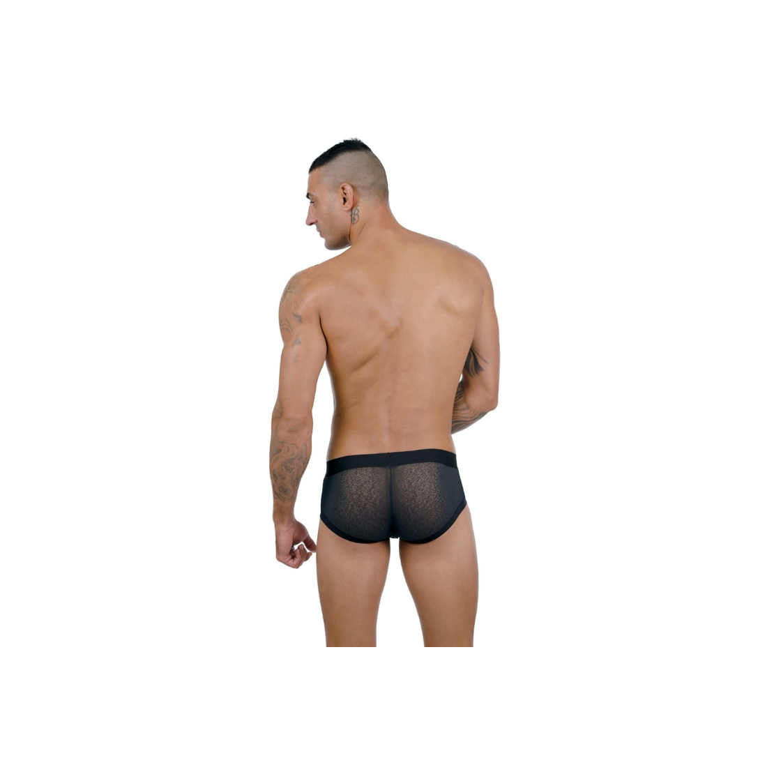SLIP SEXY PER UOMO TRASPARENTE MELANGE EROS...