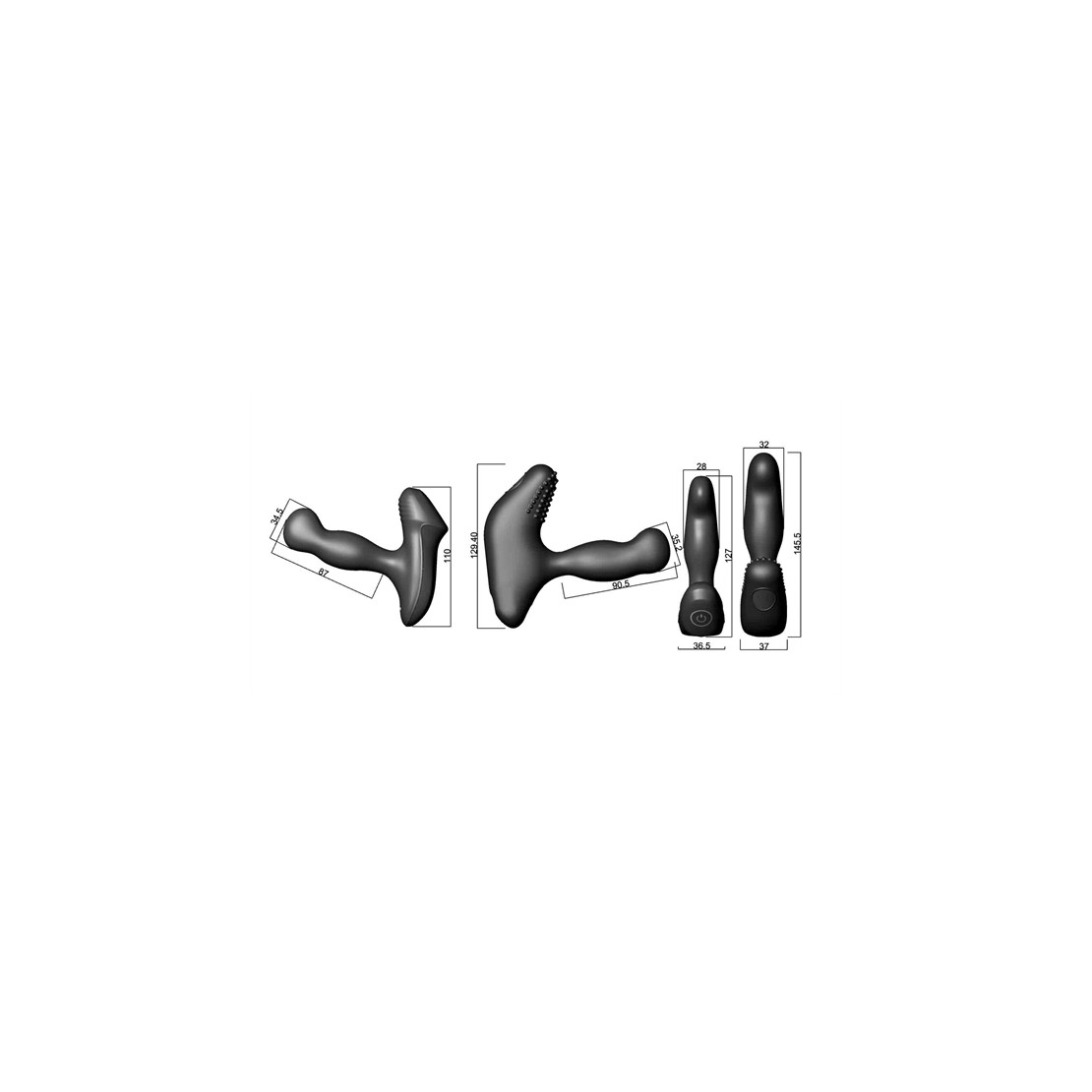 STIMOLATORE PROSTATICO SEX TOY NEXUS REVO SLIM