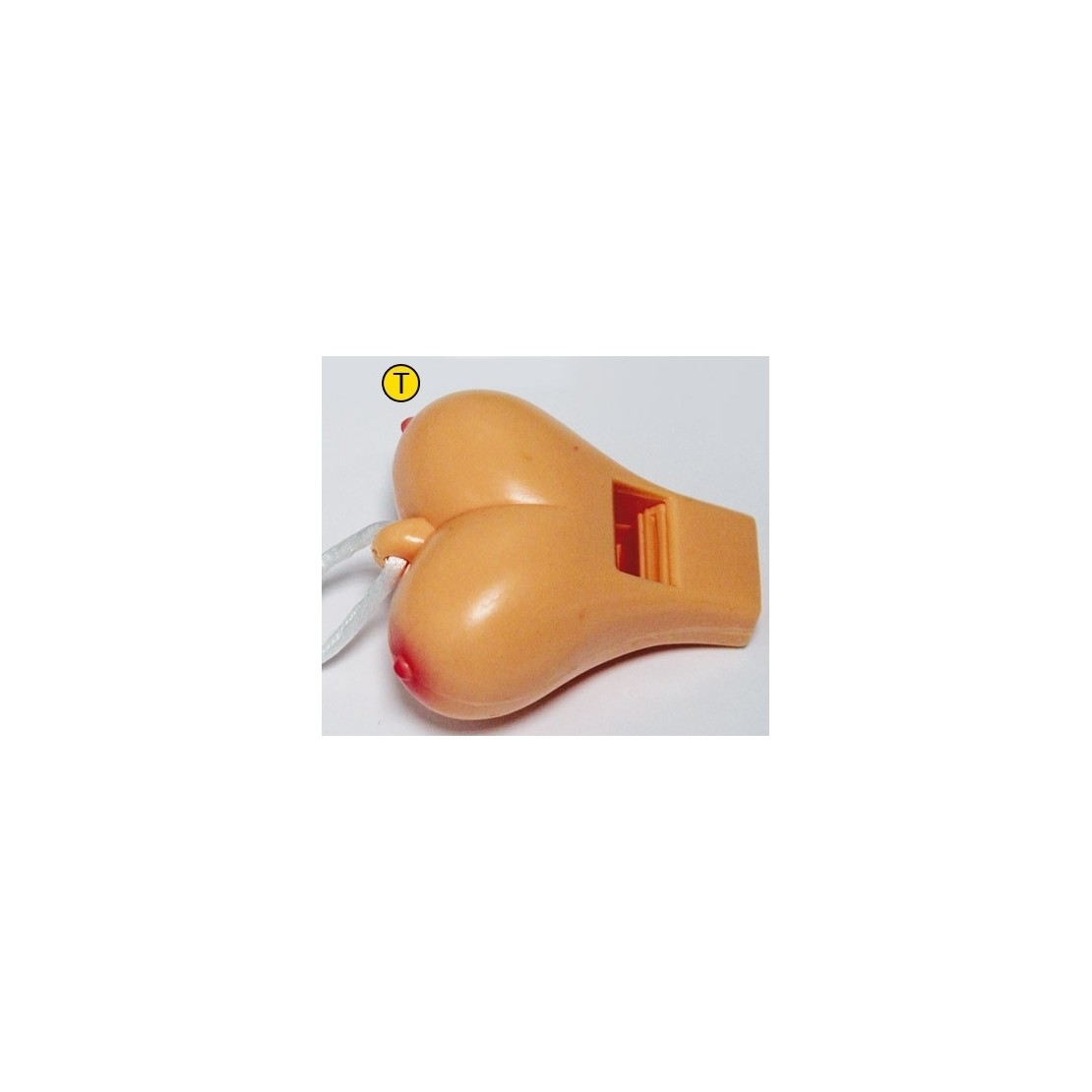 FISCHIETTO SEXY A FORMA DI SENO GADGET SCHERZOSO