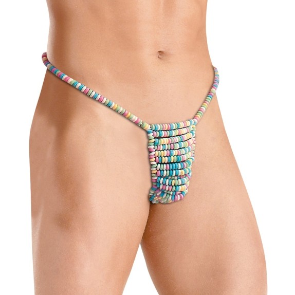 SLIP PER UOMO COMMESTIBILI CON CARAMELLE CANDY
