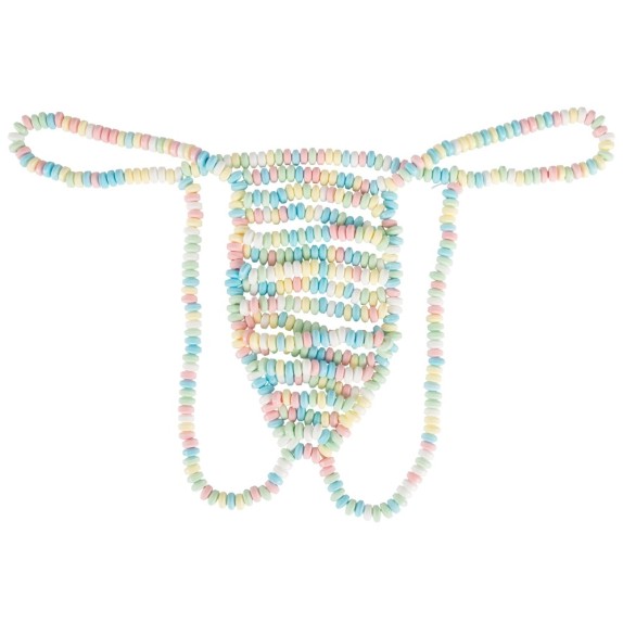 SLIP PER UOMO COMMESTIBILI CON CARAMELLE CANDY