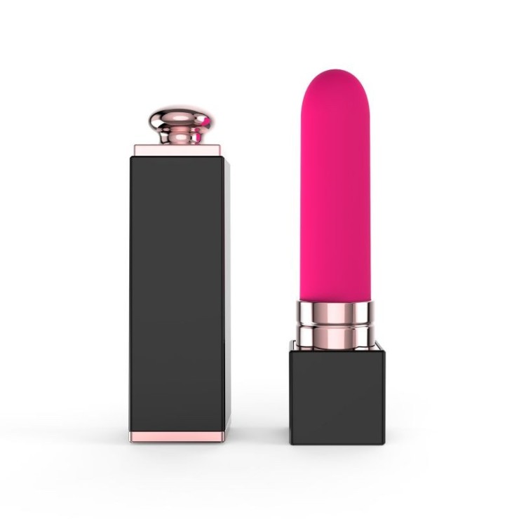 MINI VIBRATORE A FORMA DI ROSSETTO SEX TOY VAGINALE E...